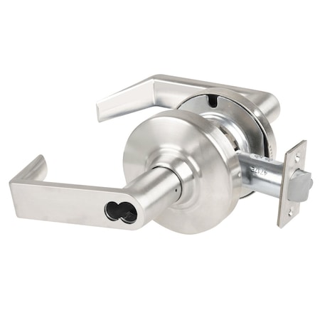 Schlage Grade 2 Classroom Cylindrical Lock with Field Selectable Vandlgard, Rhodes Lever, SFIC Less Core, Sa ALX70B RHO 619